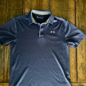 Under Armour Men's Blue Polo Shirt